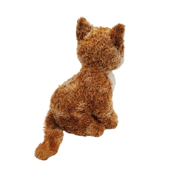 10" TABBY CAT Princess Soft Toys MELISSA & Doug Beanbag Plush Stuffed Kitten Toy - Picture 4 of 7